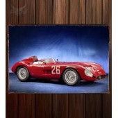 Металлическая табличка Maserati 300S